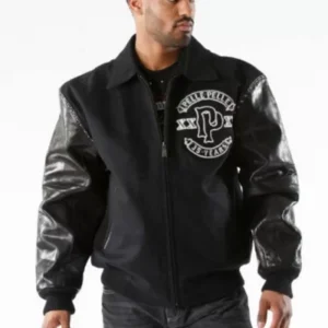 Pelle Pelle Panther Wool Black Jacket view 2