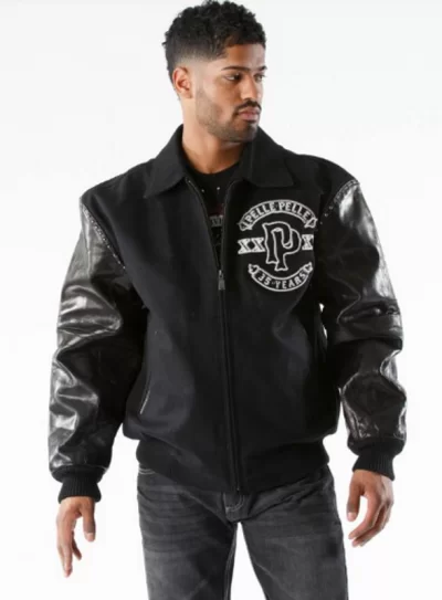 Pelle Pelle Panther Wool Black Jacket view 2