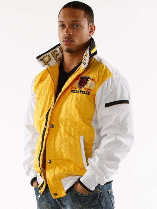 pelle pelle yellow sport jacket,pelle pelle store,pelle pelle leather jacket,black leather jackets,leather jacket,pelle pelle