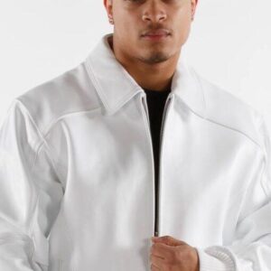 Pelle Pelle Basic in White Plush Jacket view 3