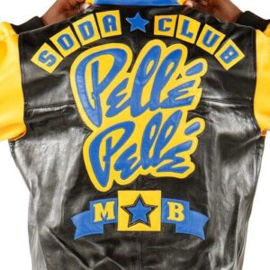 Pelle Pelle Yellow Soda Club Jacket | Pelle Pelle Store view 2
