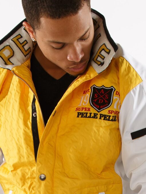 pelle pelle yellow sport jacket,pelle pelle store,pelle pelle leather jacket,black leather jackets,leather jacket,pelle pelle