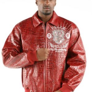 Pelle Pelle Eye Red Leather Jacket view 2