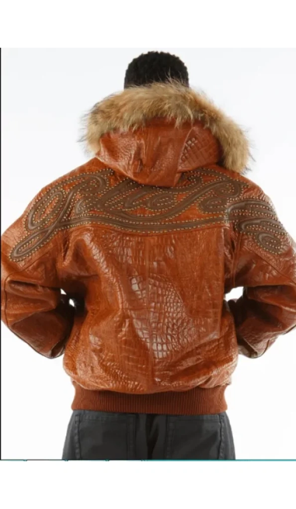 Pelle Pelle Studded Script Jacket