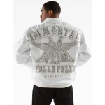 pelle-pelle, pelle-pelle Immortal-white-leather jacket-pelle-pelle-jacket,pelle-pelle-store,pelle-pelle-leather-jacket,black-leather-jackets,leather-jacket,pelle-pelle