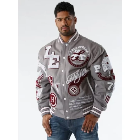 pelle pelle,pelle pelle american grey varsity jacket,pelle pelle store,pelle pelle leather jacket,black leather jackets,leather jacket,pelle pelle