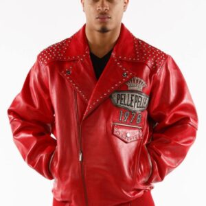 Pelle Pelle Lethal Red Leather Jacket view 2