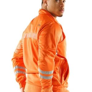Pelle Pelle Orange Track Jacket view 2