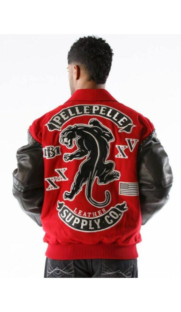 Pelle Pelle Supply Co. Wool Red Jacket