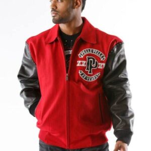 Pelle Pelle Supply Co. Wool Red Jacket view 2