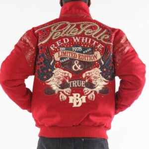 Pelle Pelle Red White And True Red Jacket