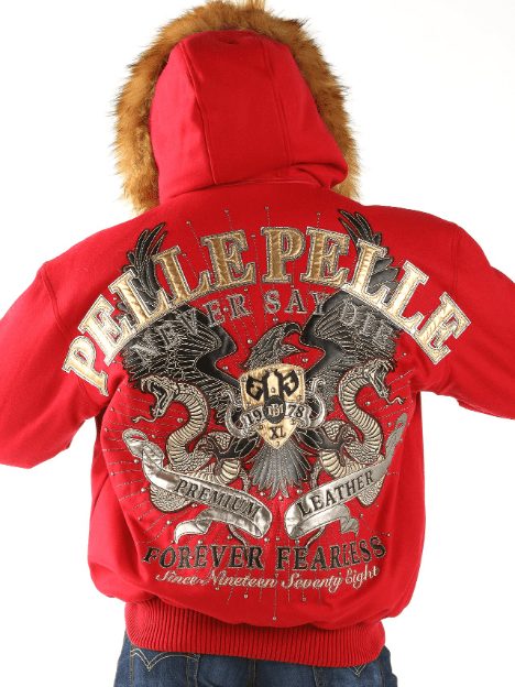 pelle pelle,pelle pelle never say die red jacket,pelle pelle store,pelle pelle leather jacket,black leather jackets,leather jacket,pelle pelle