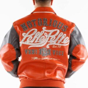 Pelle Pelle Fire Orange Notorious Jacket