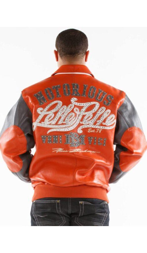 Pelle Pelle Fire Orange Notorious Jacket