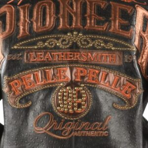 Pelle Pelle Pioneer Black Leather Jacket view 3