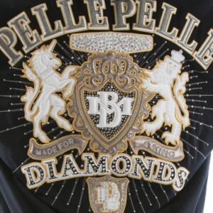 Pelle Pelle Platinum Diamonds Black Jacket view 3
