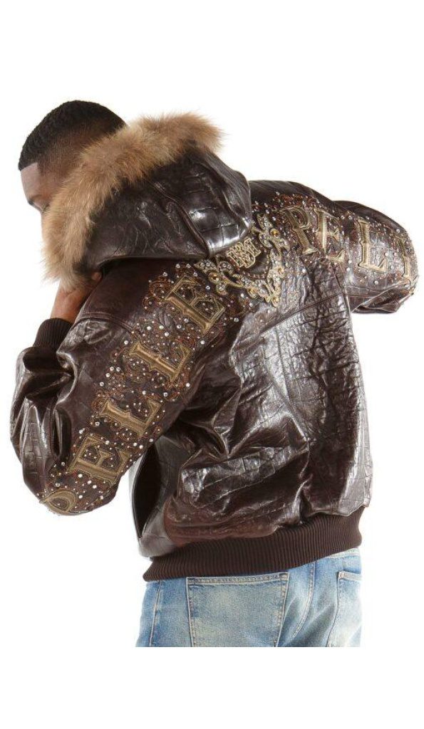 Pelle Pelle Shoulder Crest Leather Jacket
