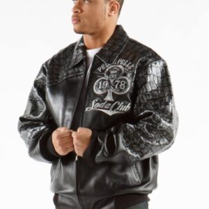 Pelle Pelle Soda Club Black Leather Jacket view 4