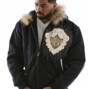 Pelle Pelle Platinum Diamonds Black Jacket view 2