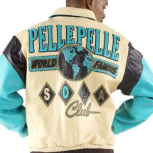 Pelle Pelle Famous Soda Club Blue Jacket view 1
