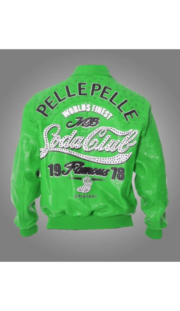 Pelle Pelle Soda Club Green Jacket | Pelle Pelle Store
