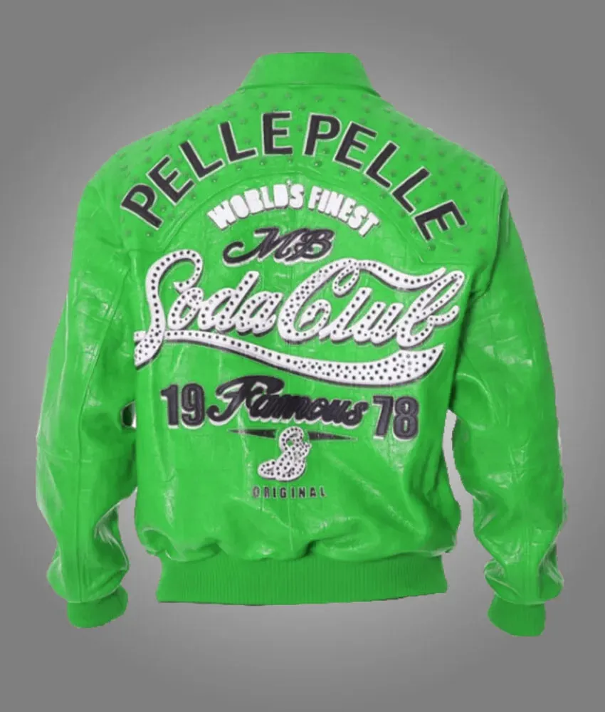 Pelle Pelle Soda Club Green Jacket | Pelle Pelle Store