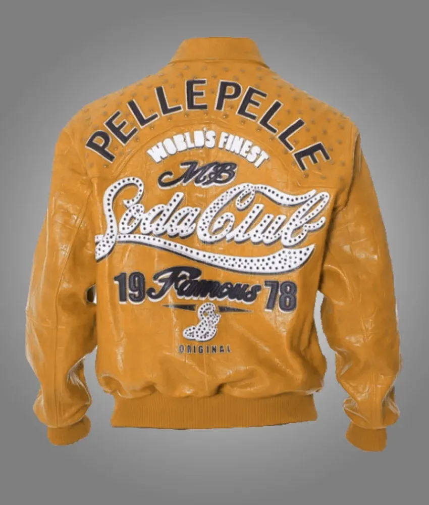Pelle Pelle Soda Club Mustard Jacket | Pelle Pelle Store