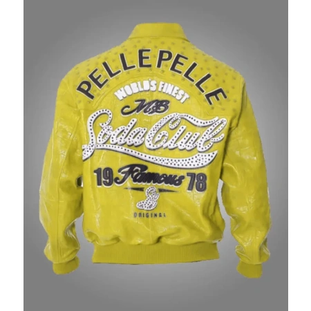 pelle pelle, pelle pelle soda club yellow jacket,pelle pelle store,pelle pelle leather jacket,black leather jackets,leather jacket,pelle pelle