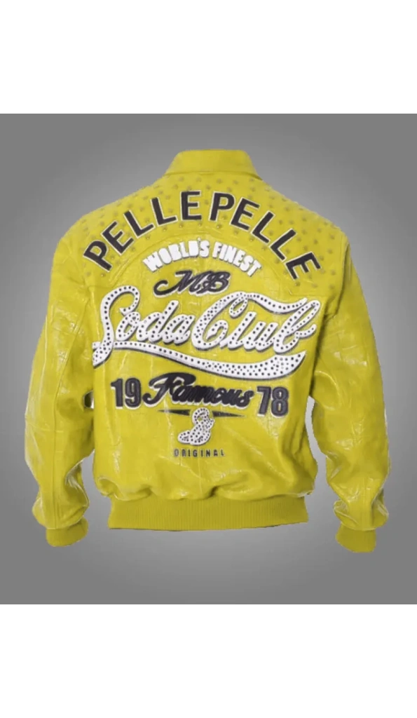 Pelle Pelle Soda Club Yellow Jacket