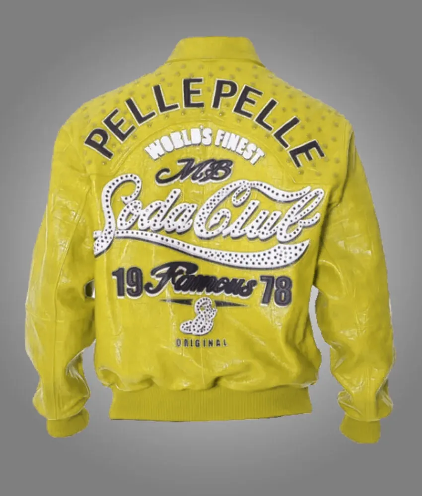 Pelle Pelle Soda Club Yellow Jacket
