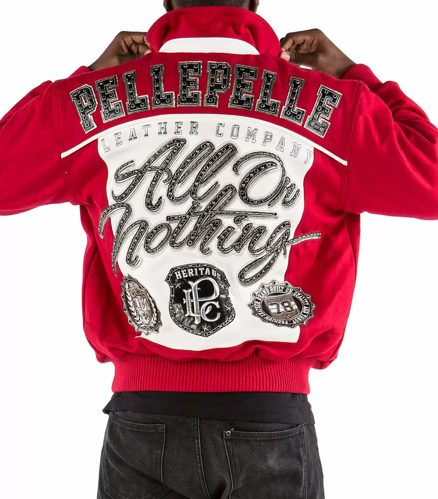 Pelle Pelle Nothing Red Wool Jacket