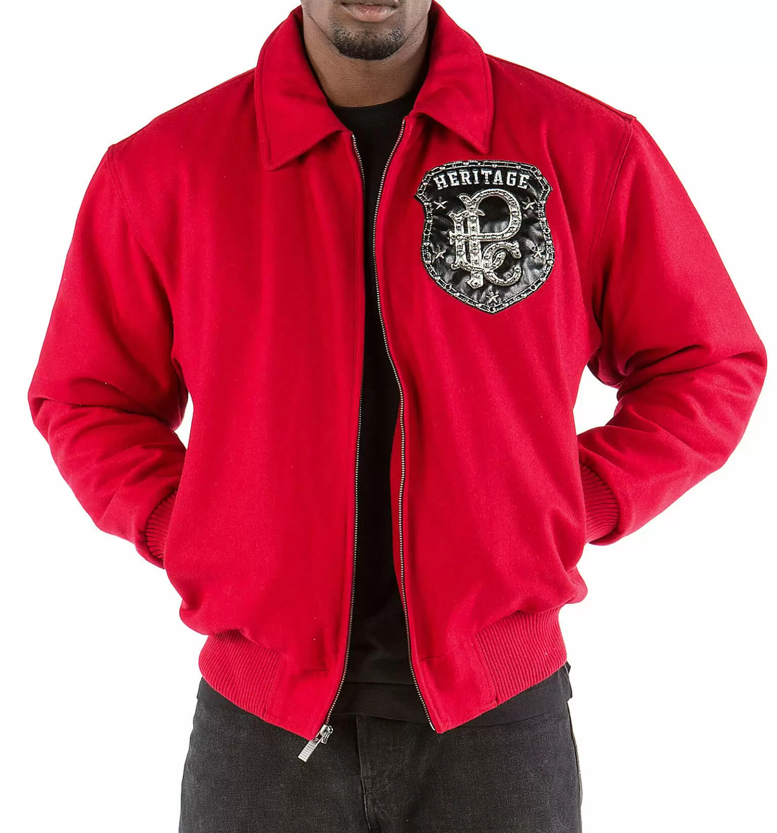 Pelle Pelle Nothing Red Wool Jacket view 2