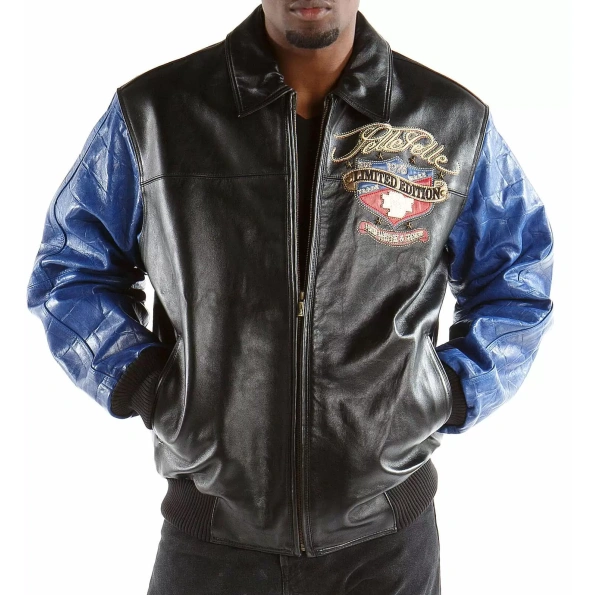 pelle pelle,pelle pelle black blue leather jacket,pelle pelle store,pelle pelle leather jacket,black leather jackets,leather jacket,pelle pelle