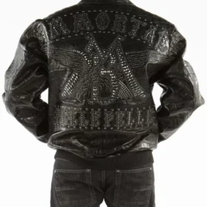 Pelle Pelle Studded Black Leather Jacket