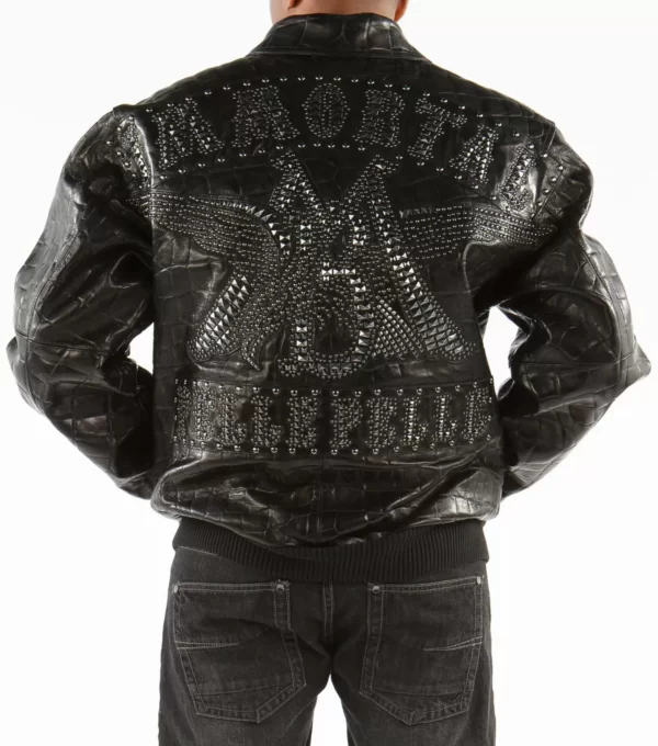 Pelle Pelle Studded Black Leather Jacket