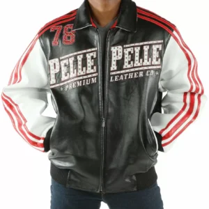 Pelle Pelle Leather Studded Jacket view 2