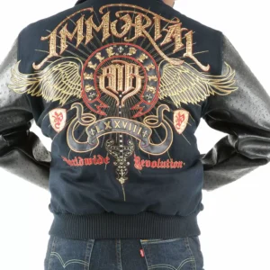 Pelle Pelle Blue Immortal Worldwide Jacket view 1