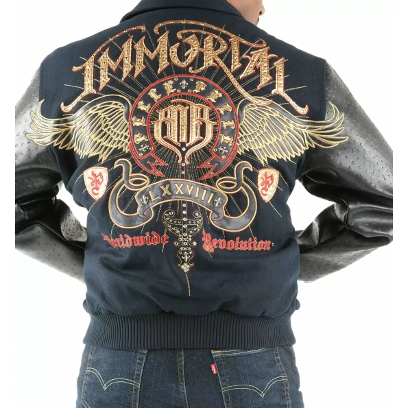 pelle pelle,pelle pelle blue immortal worldwide jacket,pelle pelle store,pelle pelle leather jacket,black leather jackets,leather jacket,pelle pelle