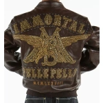 pelle pelle,pelle pelle immortal brown leather jacket,pelle pelle store,pelle pelle leather jacket,black leather jackets,leather jacket,pelle pelle