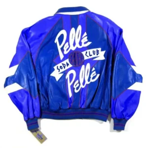 Pelle Pelle Leather Soda Club Blue Jacket