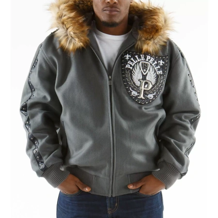 pelle pelle,pelle pelle gray hooded jacket,pelle pelle store,pelle pelle leather jacket,black leather jackets,leather jacket,pelle pelle