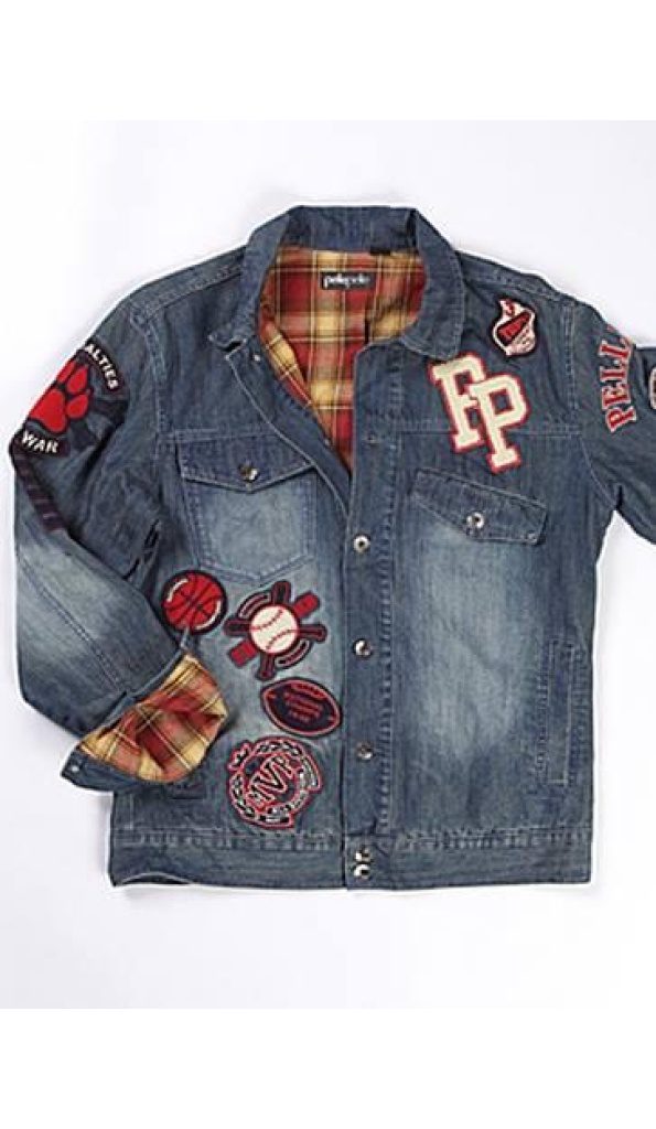 Pelle Pelle Jeans Jacket- Blue | Denim Pelle Pelle Store