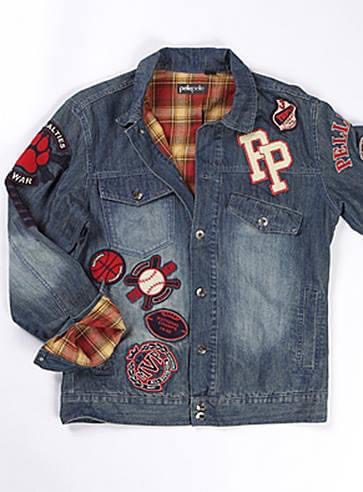 Pelle Pelle Jeans Jacket- Blue | Denim Pelle Pelle Store