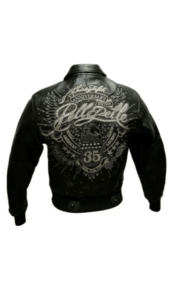 Pelle Pelle Anniversary Black Leather Jacket