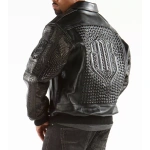 pelle pelle,pelle pelle black studded jacket ,pelle pelle store,pelle pelle leather jacket,black leather jackets,leather jacket,pelle pelle