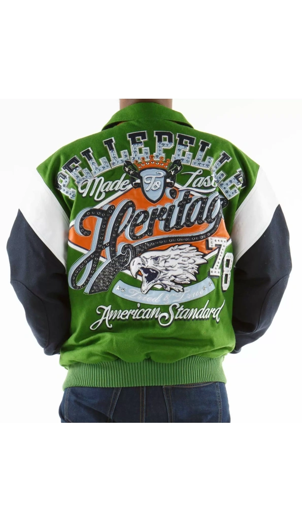 Pelle Pelle Heritage Green Jacket | Pelle Pelle Store
