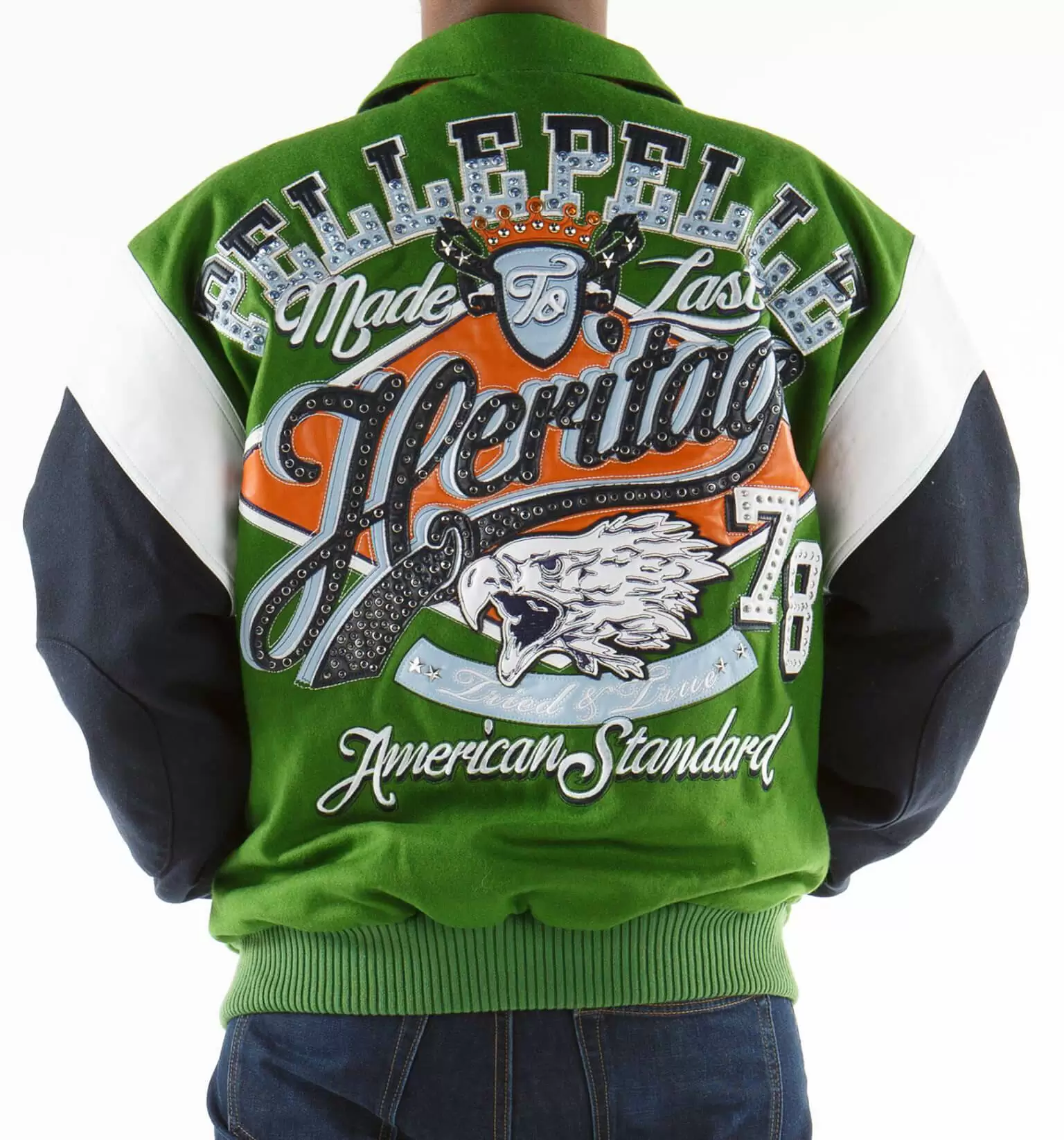 Pelle Pelle Heritage Green Jacket | Pelle Pelle Store