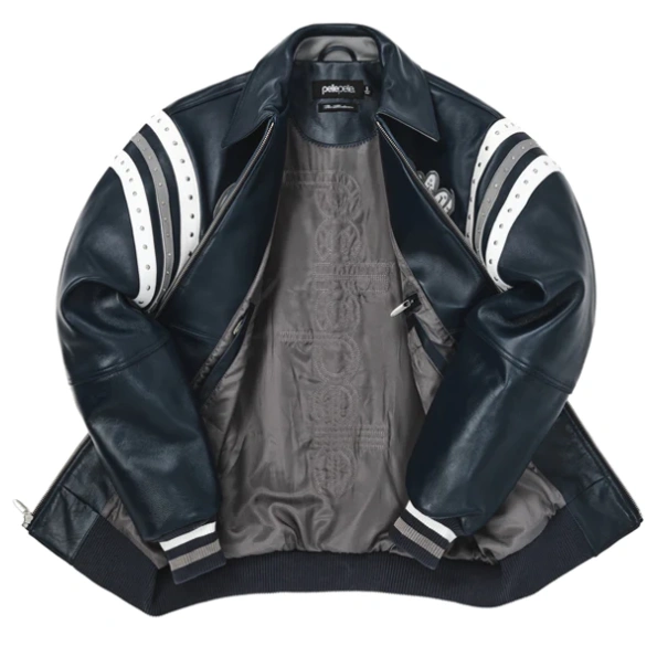 pelle pelle,pelle pelle varsity blue plush jacket,pelle pelle store,pelle pelle leather jacket,black leather jackets,leather jacket,pelle pelle