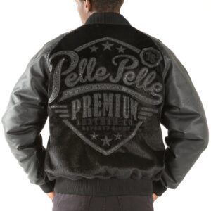 Pelle Pelle Premium Black Jacket | Pelle Pelle Store view 1