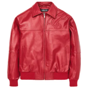 Pelle Pelle Puff Plush Red Jacket 2023 | Pelle Pelle Store